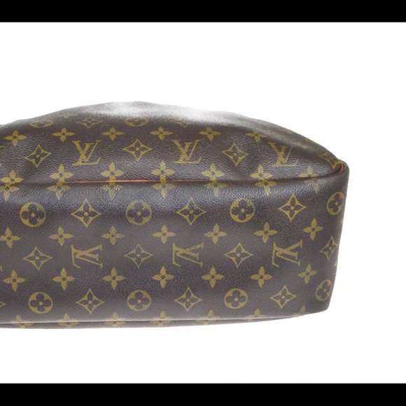 🌺LOUIS VUITTON Deauville Brown Canvas Tan Leather - Picture 5 of 12